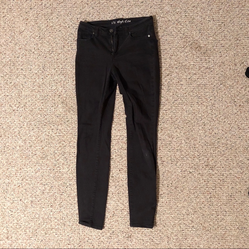 High Waisted Black Jeans